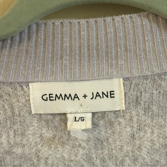 Gemma+Jane Floral Jacquard Cardigan Size Large - Picture 3 of 11